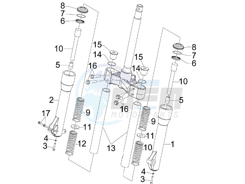 Fork components (Kayaba) image
