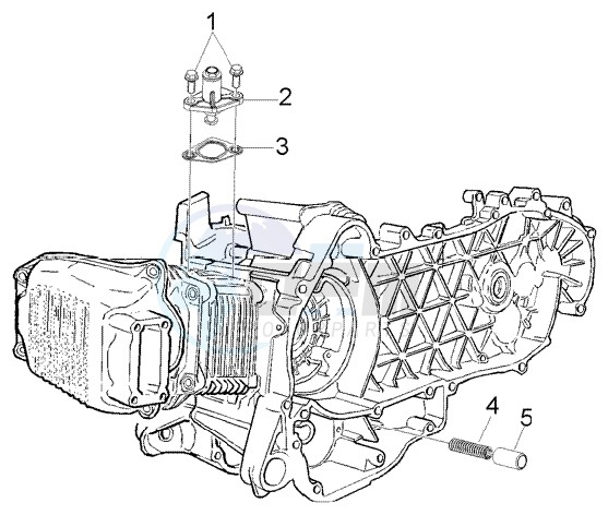 Chain tightener - By-pass valve blueprint