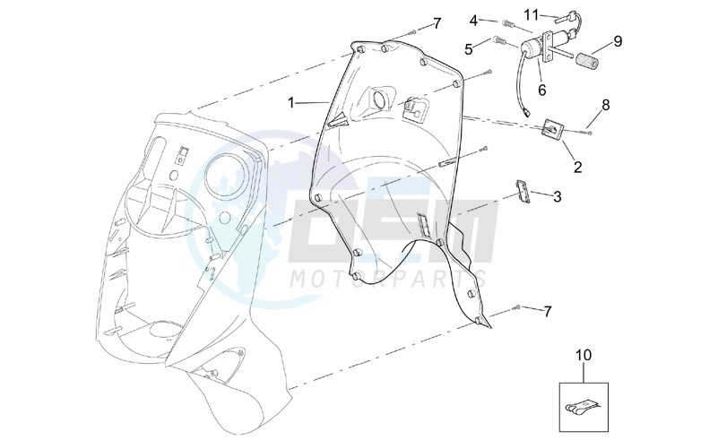 Front body - Internal shield image