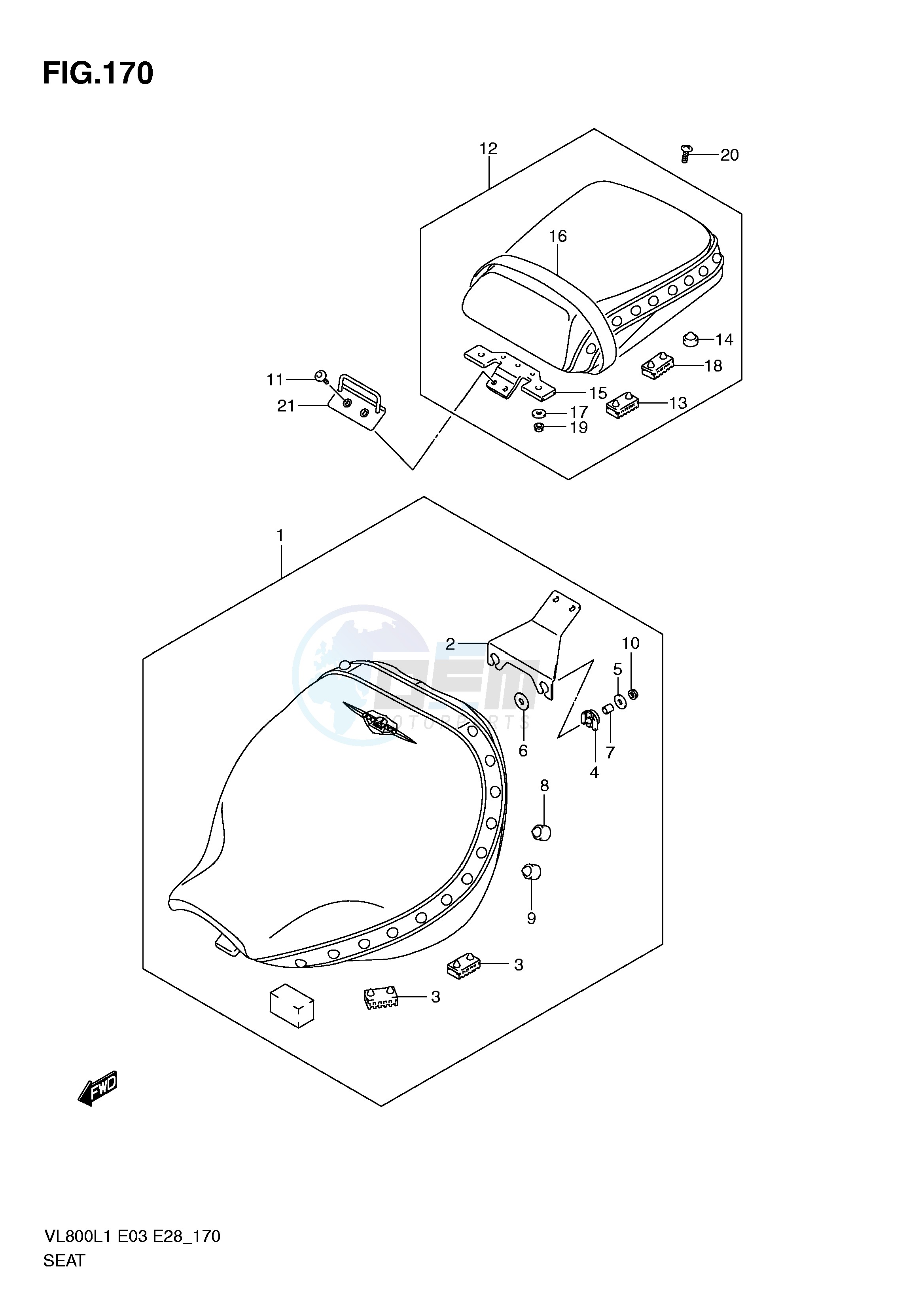 SEAT (VL800TL1 E3) blueprint