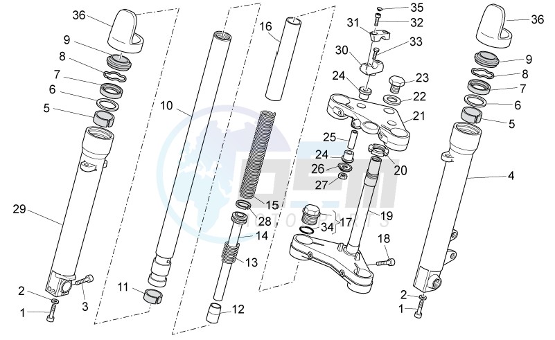 Front fork II image