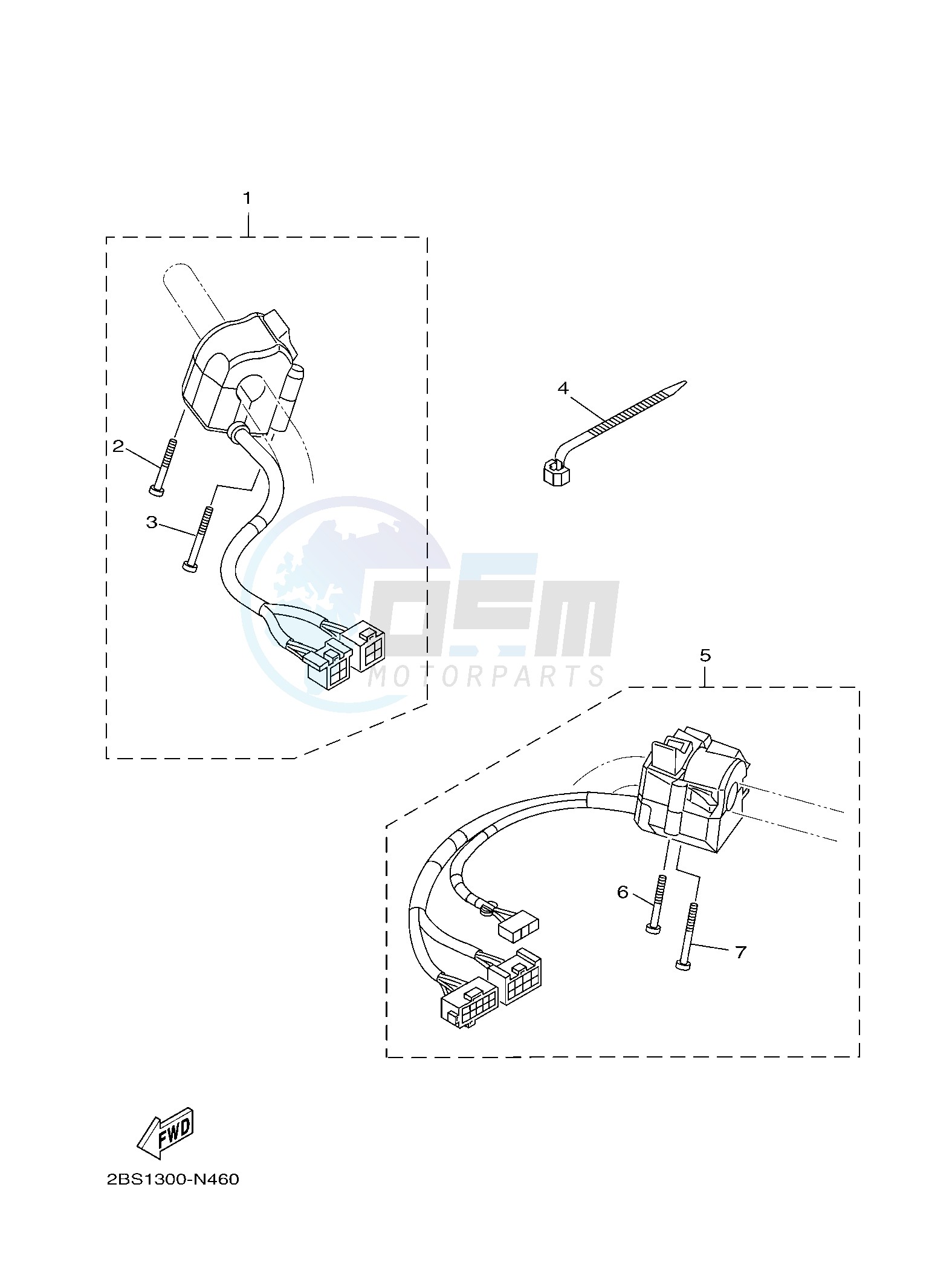 HANDLE SWITCH & LEVER image