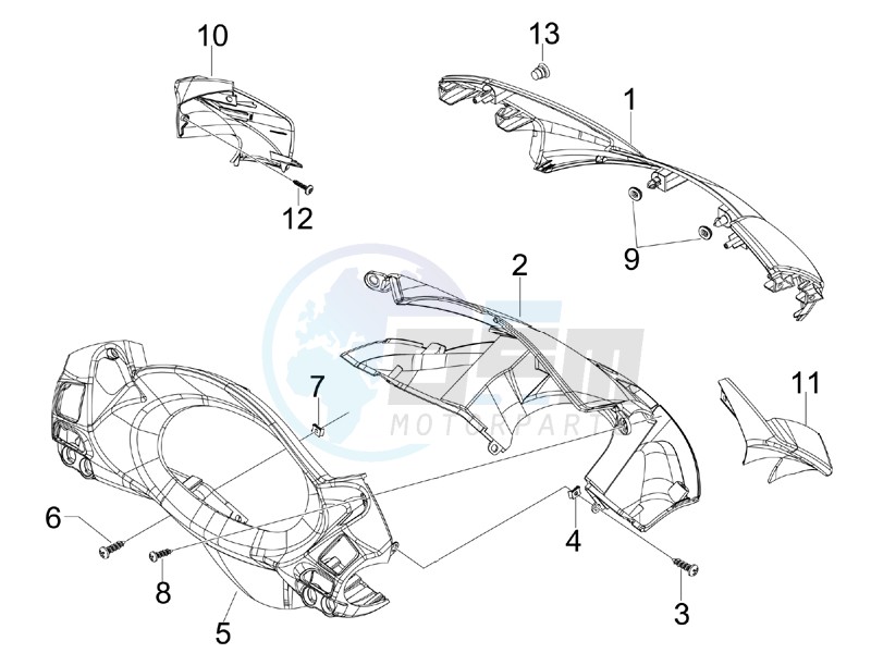 Anti-percolation system blueprint