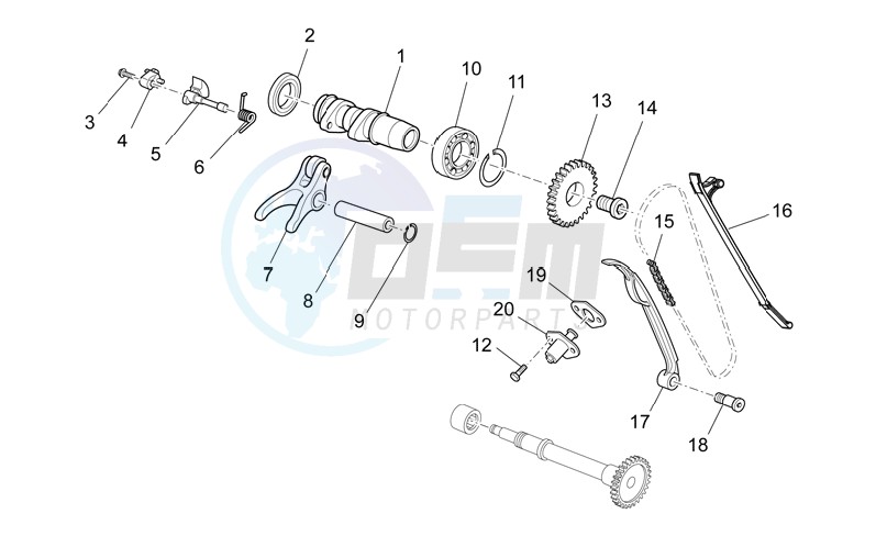 Front cylinder timing system blueprint