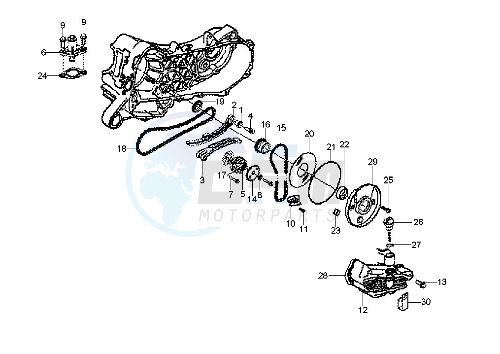 Crankcase - Oilpump image