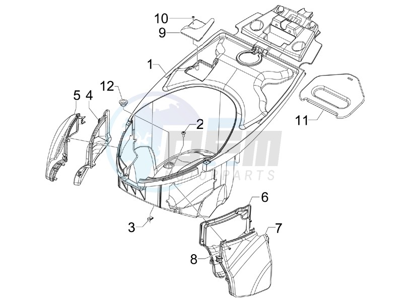 Helmet box - Undersaddle image