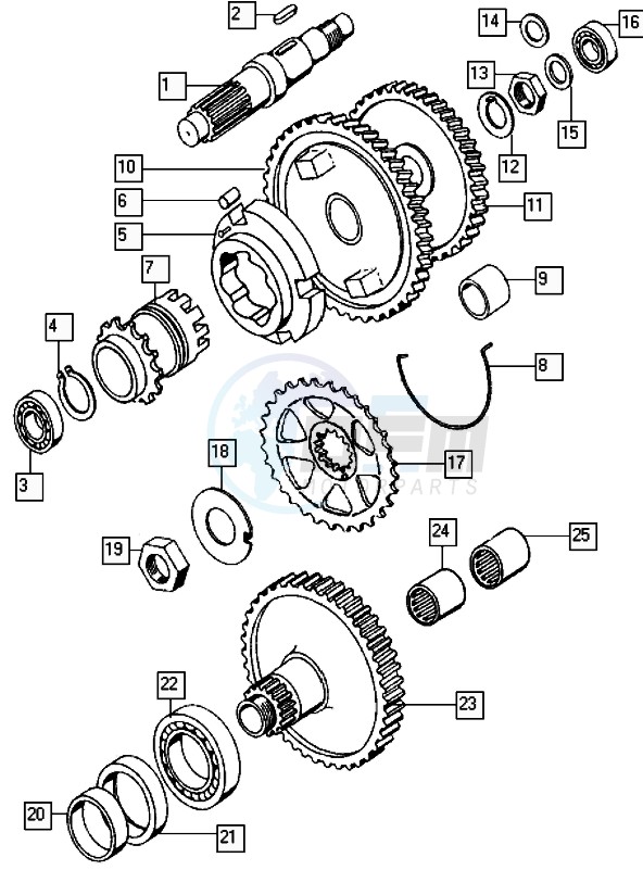 Countershaft image