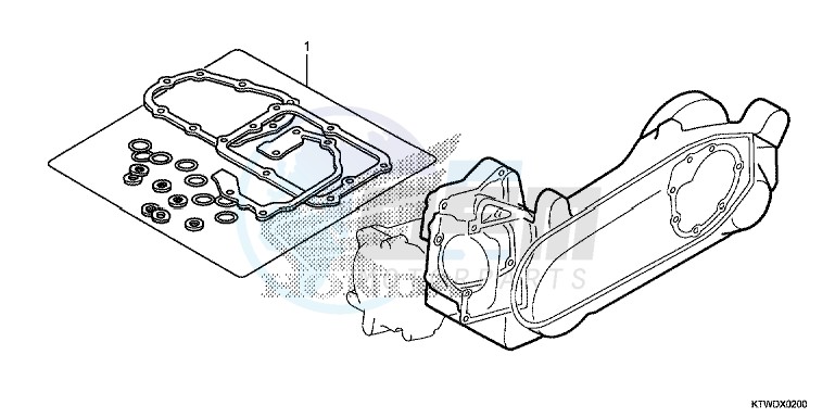 GASKET KIT B blueprint