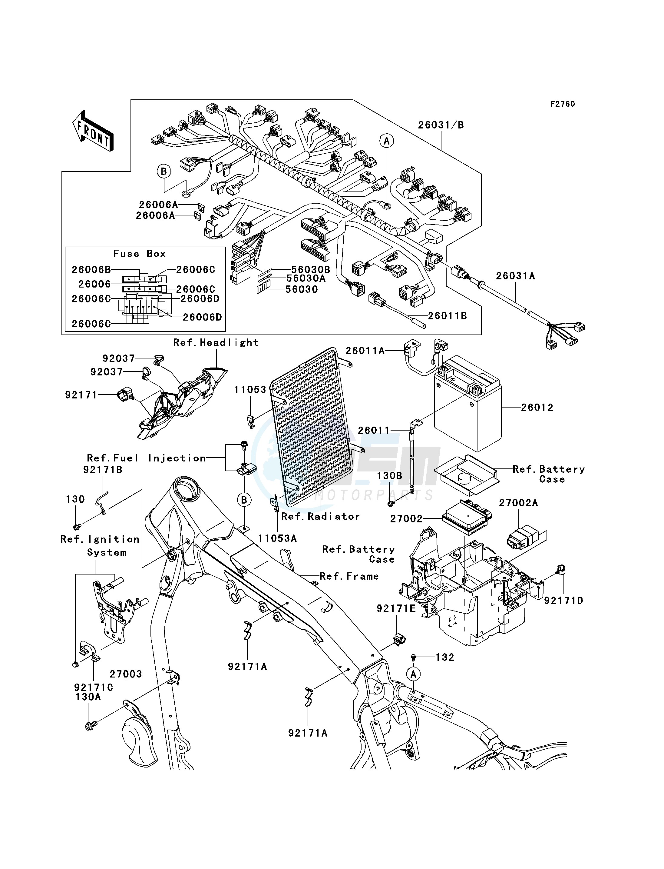 CHASSIS ELECTRICAL EQUIPMENT-- A1- - blueprint