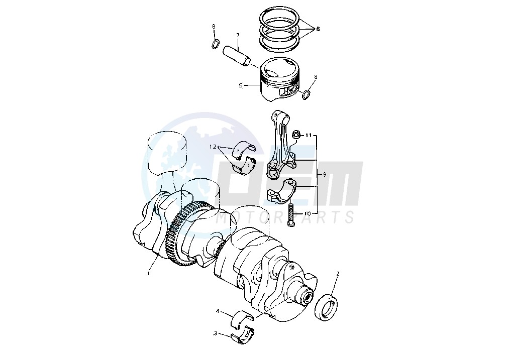 CRANKSHAFT PISTON image