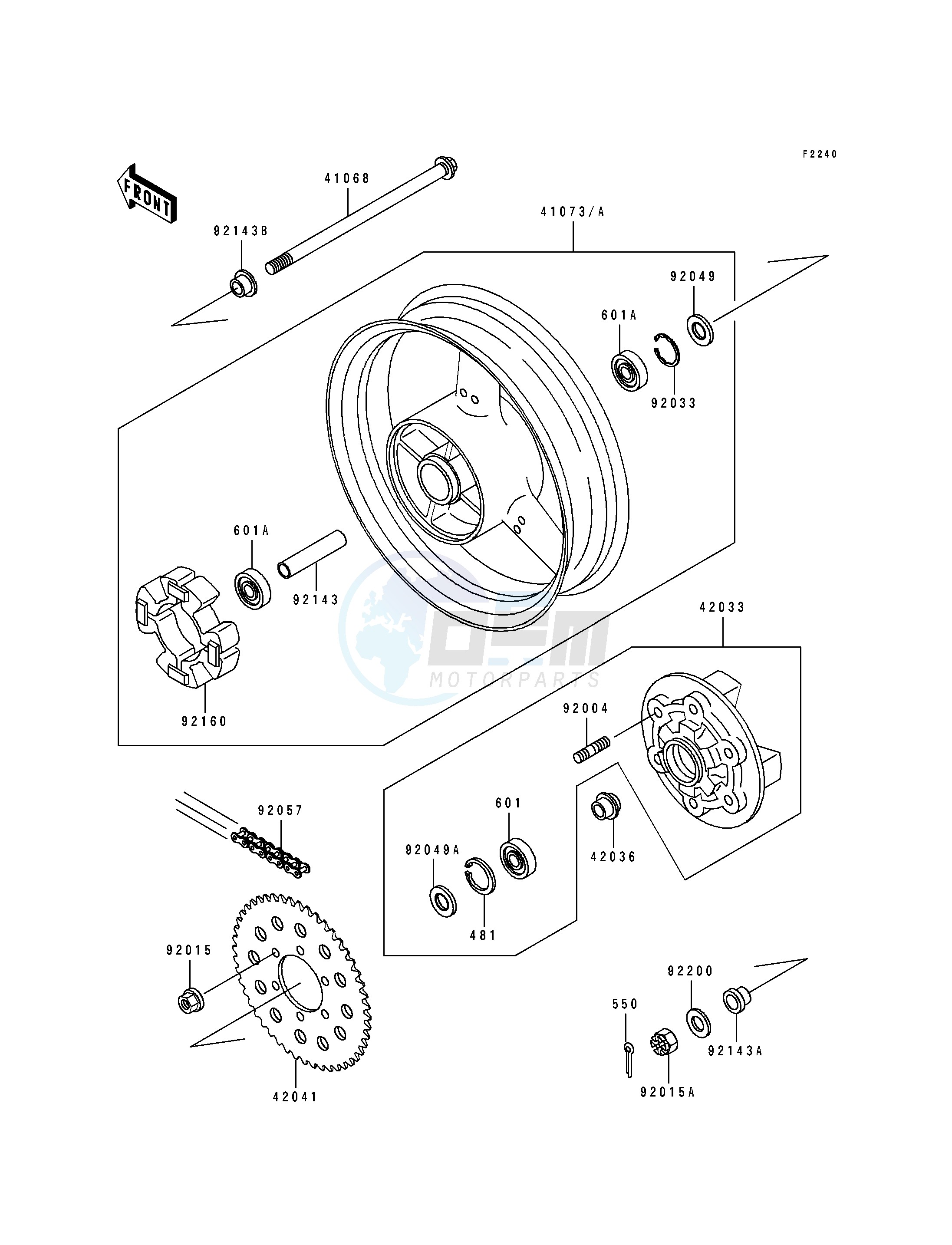 REAR HUB image