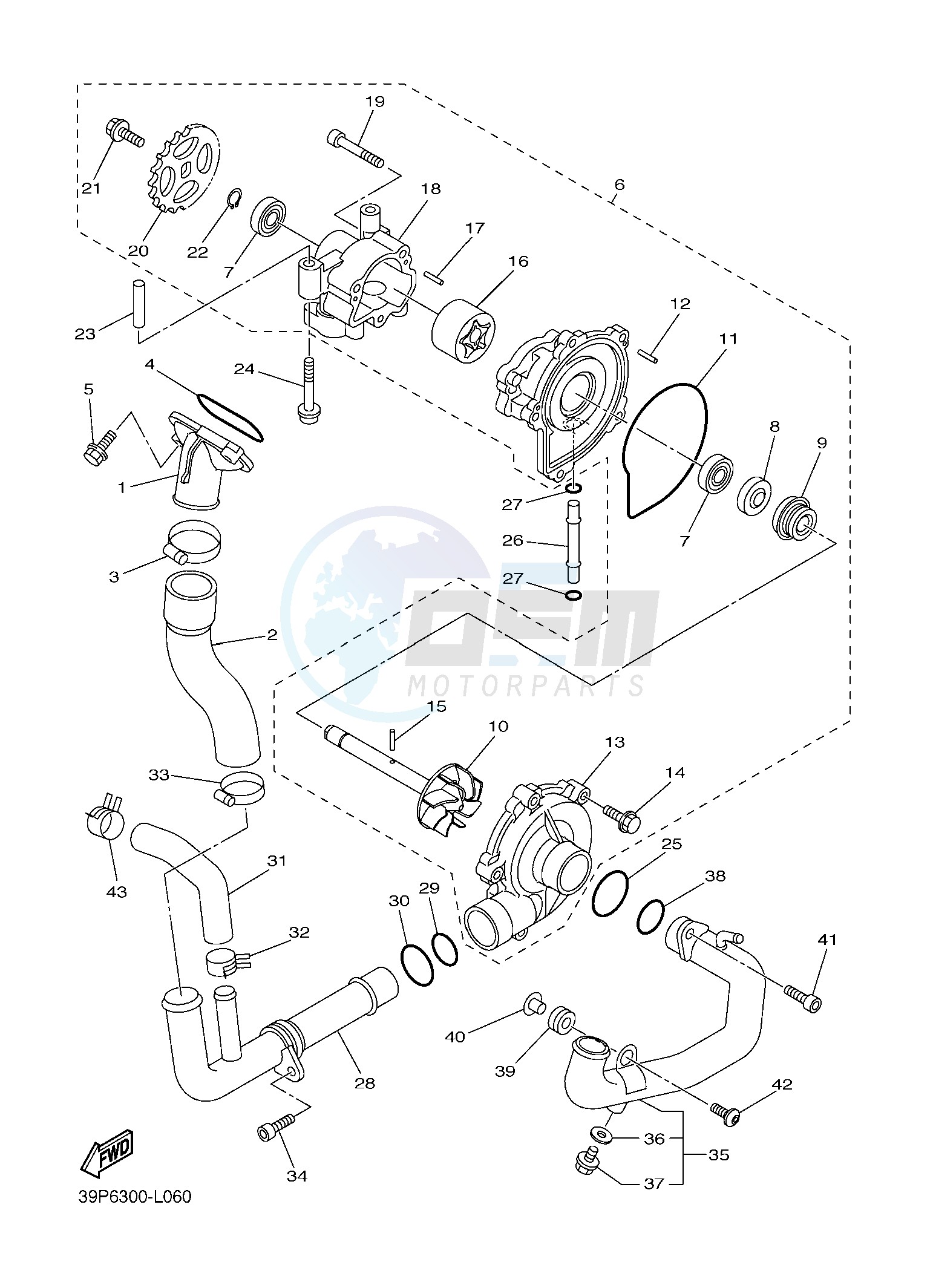 WATER PUMP image