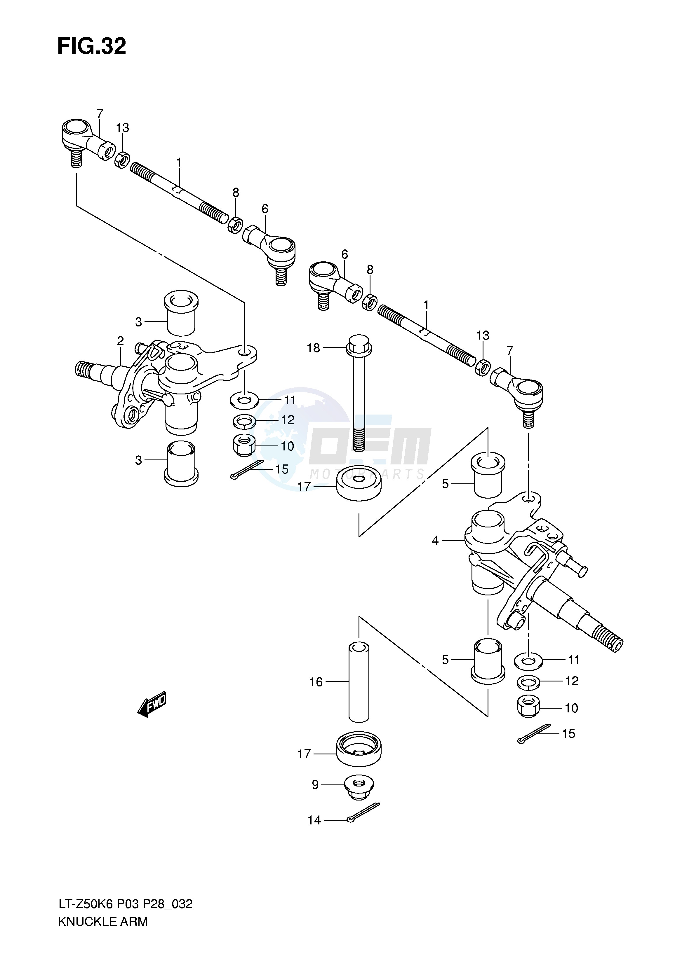 KNUCKLE ARM image