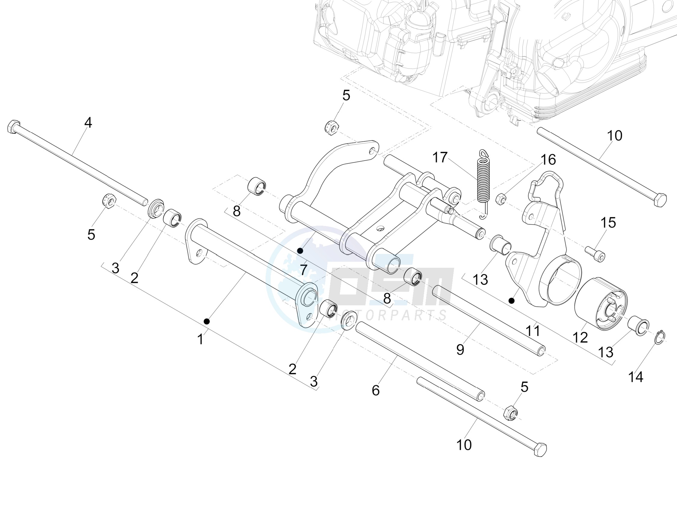 Swinging arm blueprint