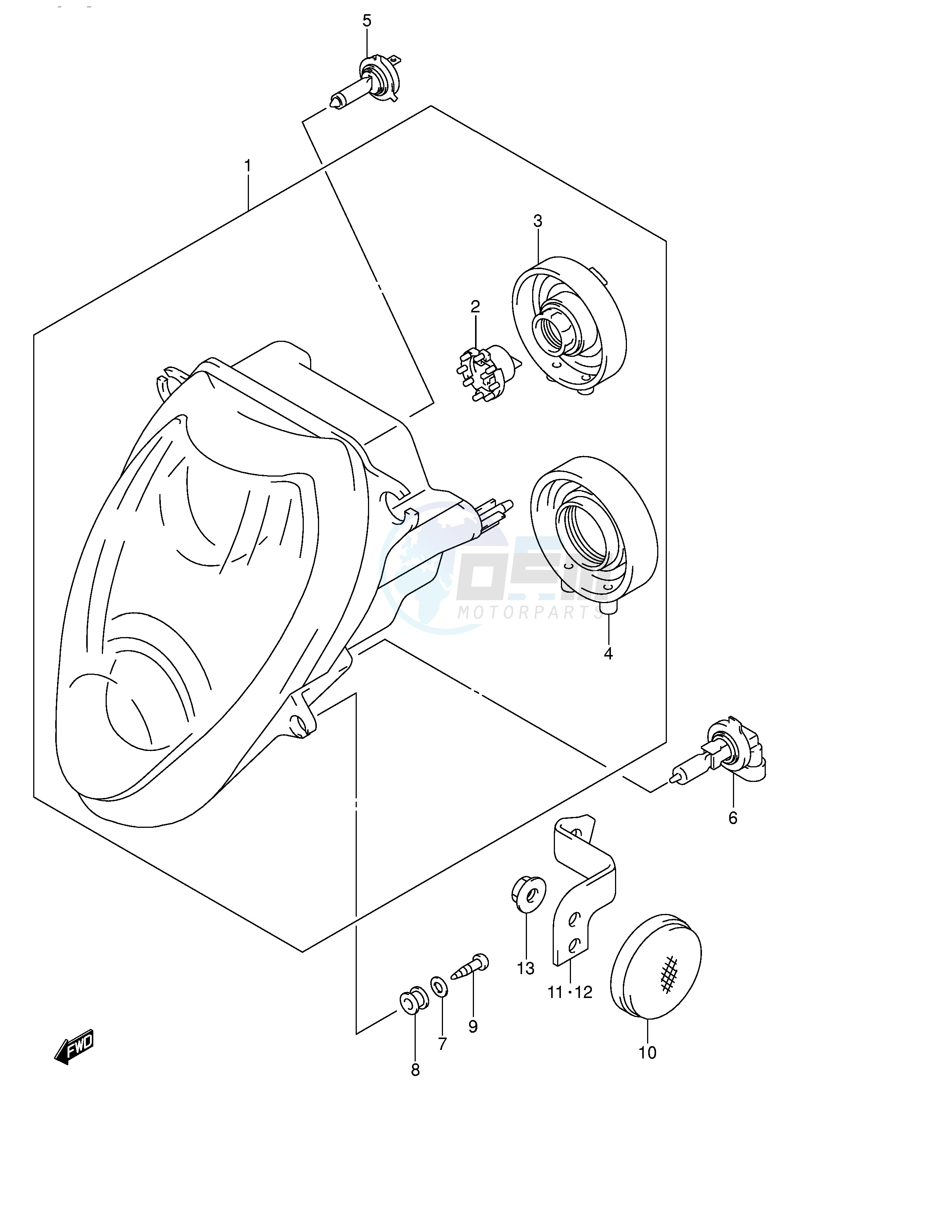 HEADLAMP (E24) image