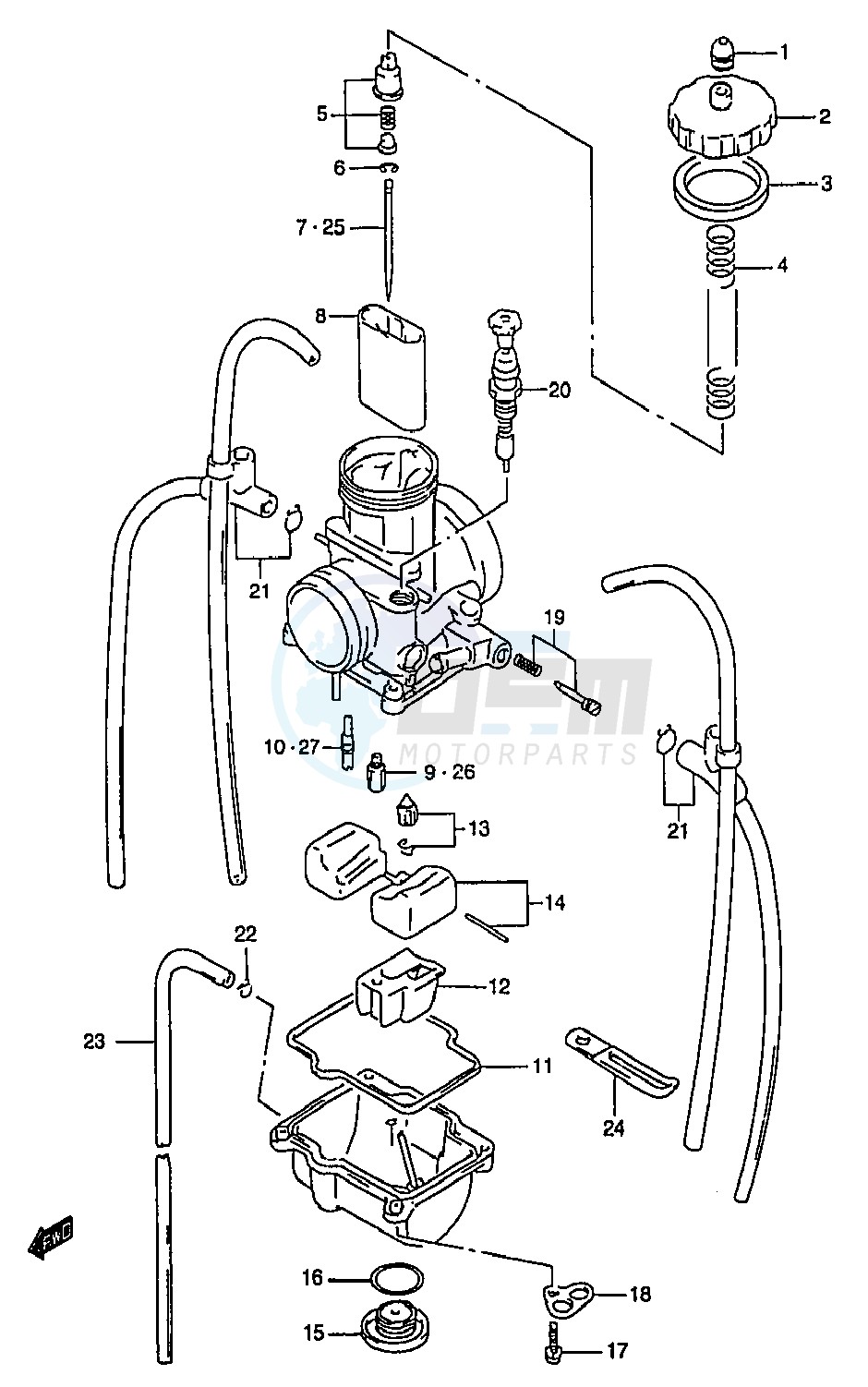 CARBURETOR (MODEL T) image