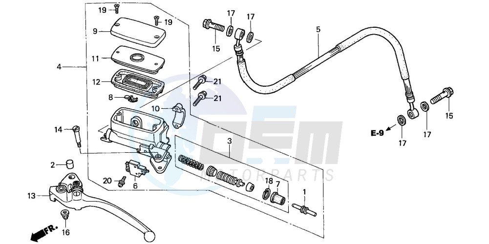 CLUTCH MASTER CYLINDER image