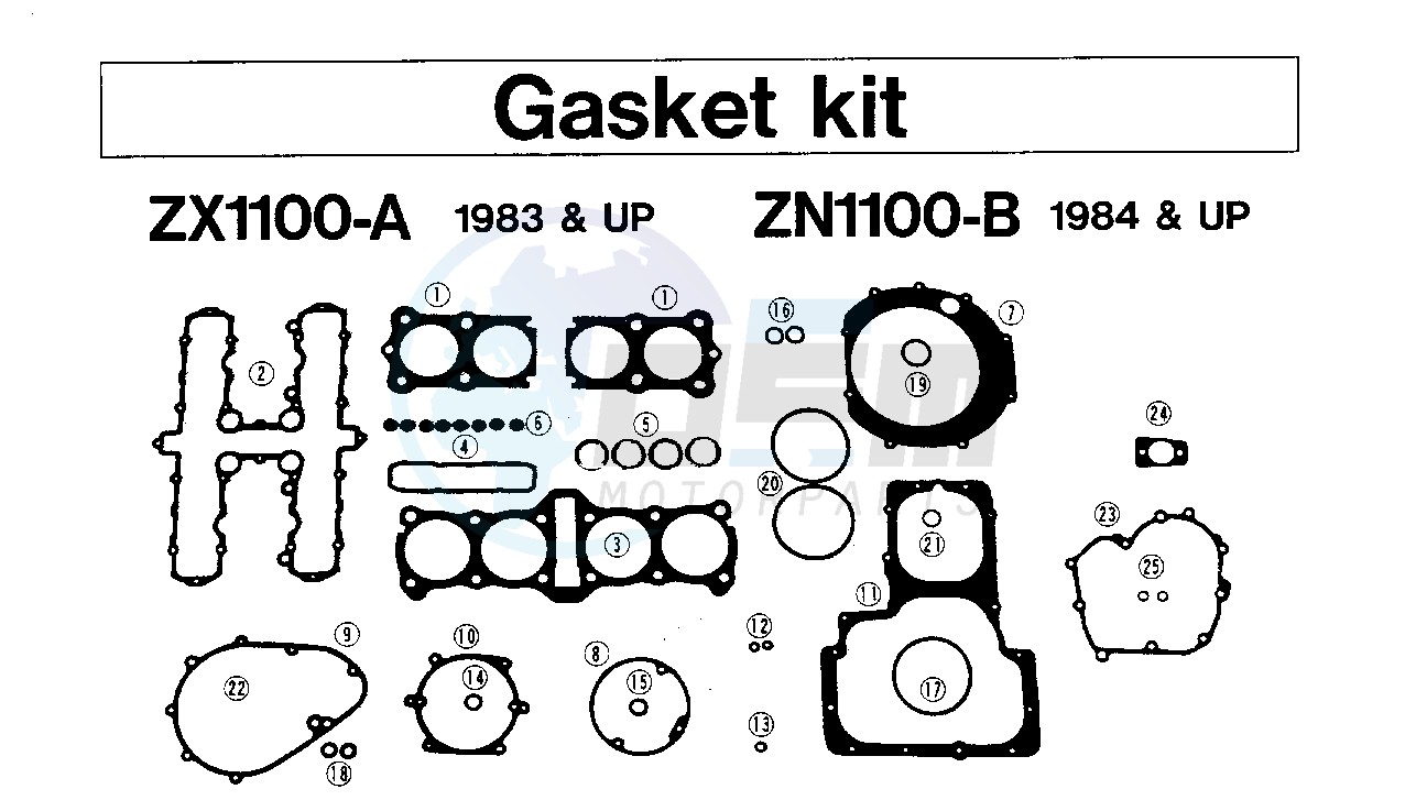 GASKET KIT blueprint