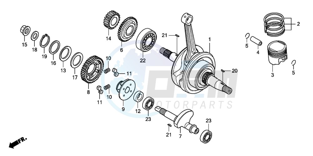 CRANKSHAFT/PISTON image