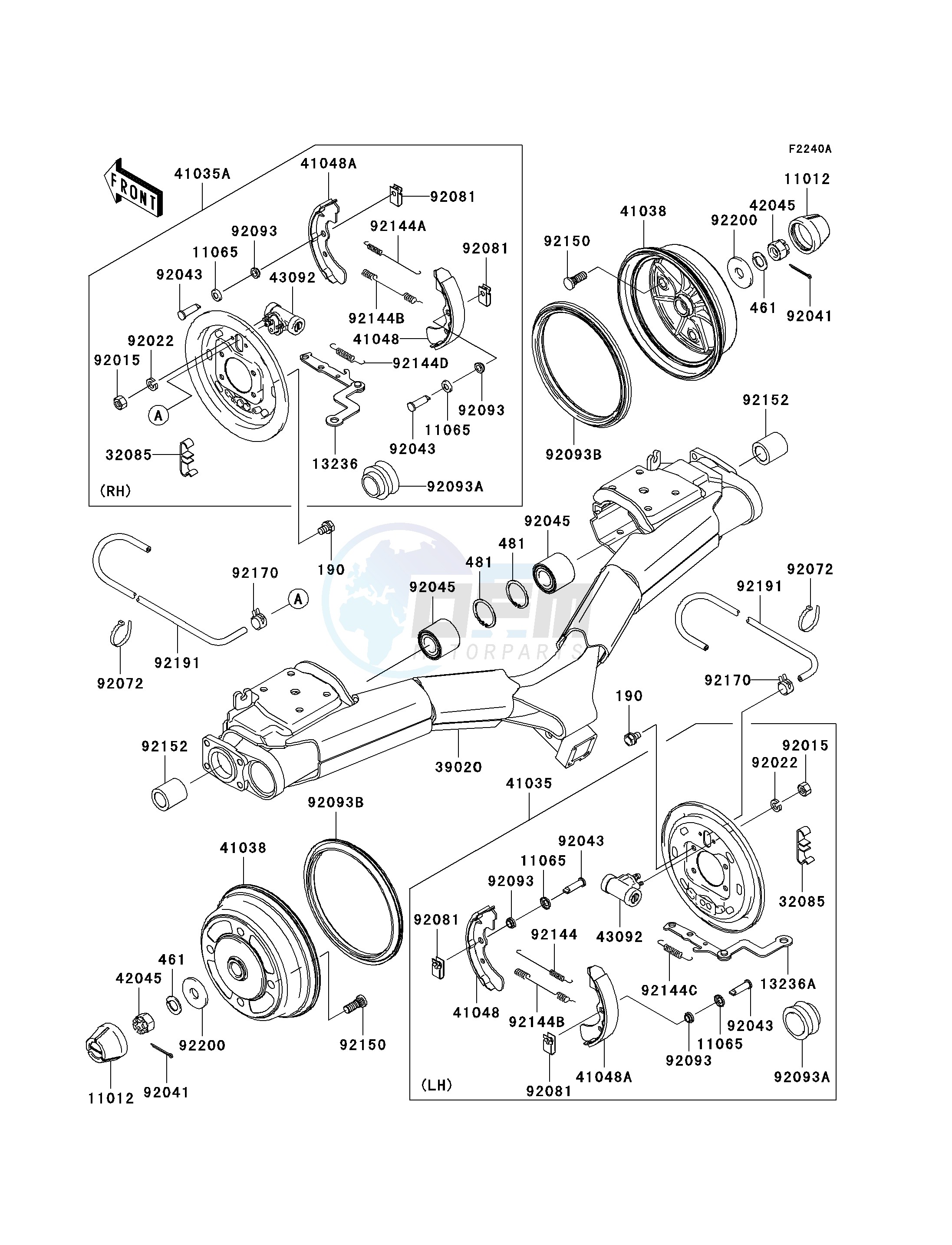 REAR HUBS_BRAKES-- K7F_K8F- - image