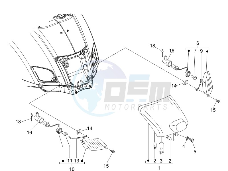 Tail light - Turn signal lamps image