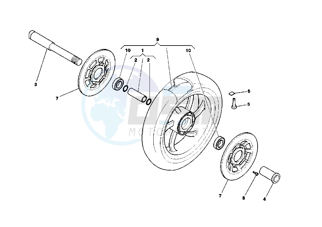 FRONT WHEEL image