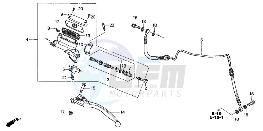 CLUTCH MASTER CYLINDER image