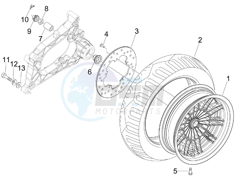 Rear Wheel image