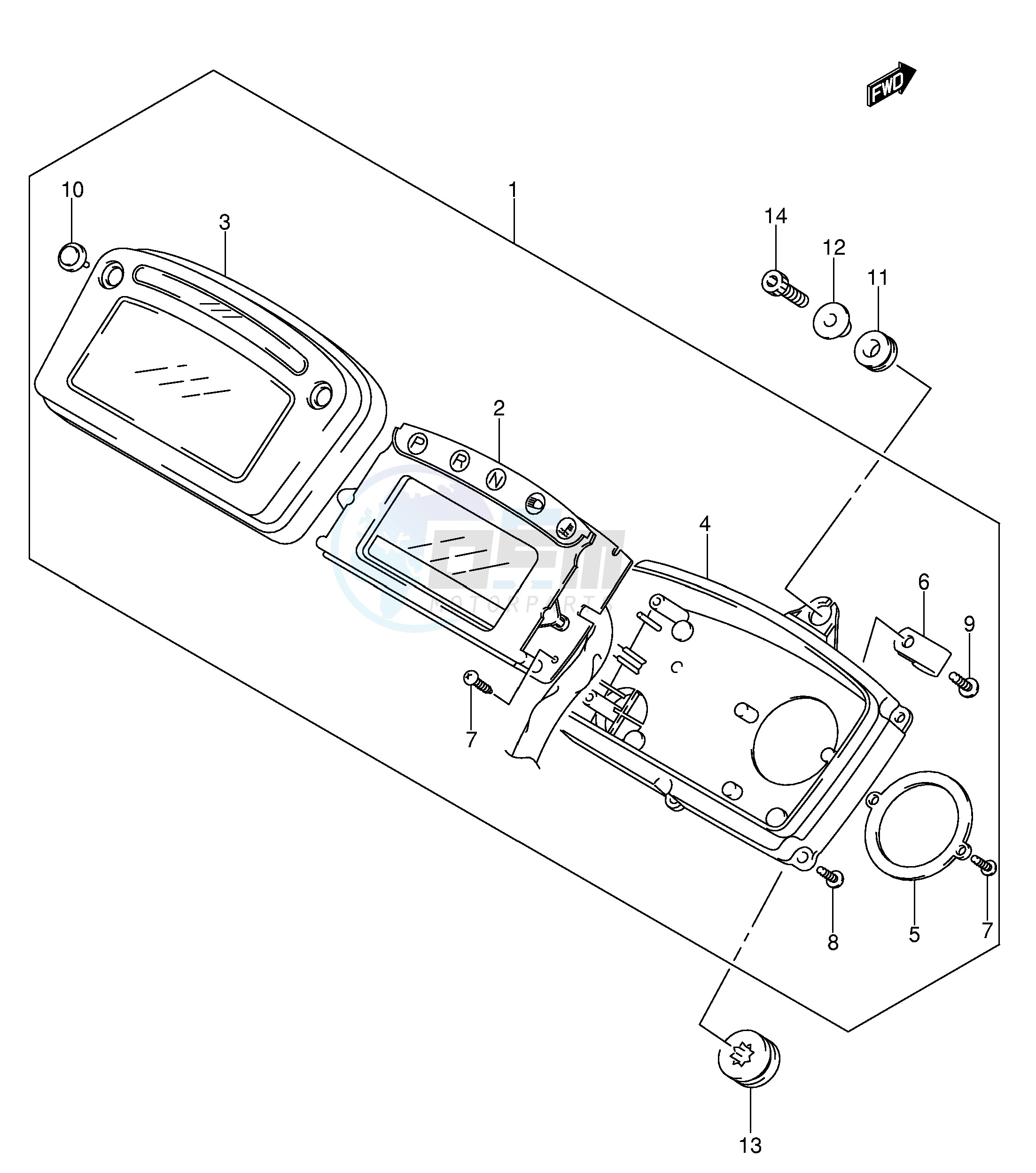 SPEEDOMETER (MODEL K2) image