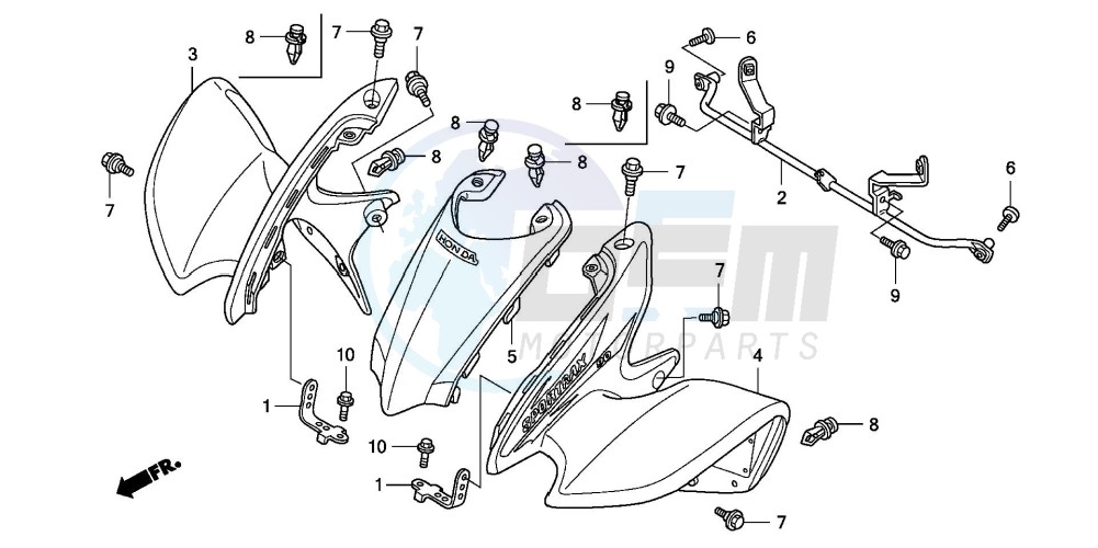 FRONT FENDER image