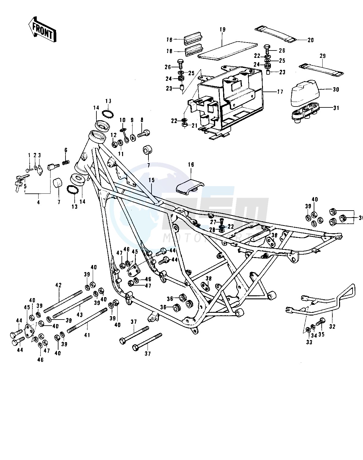 FRAME_FRAME FITTINGS -- 74-75 S3_S3-A- - image