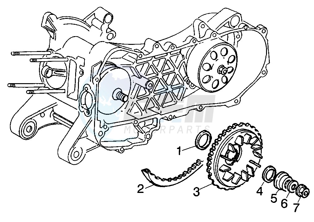 Primary fixed sheave - Belt image