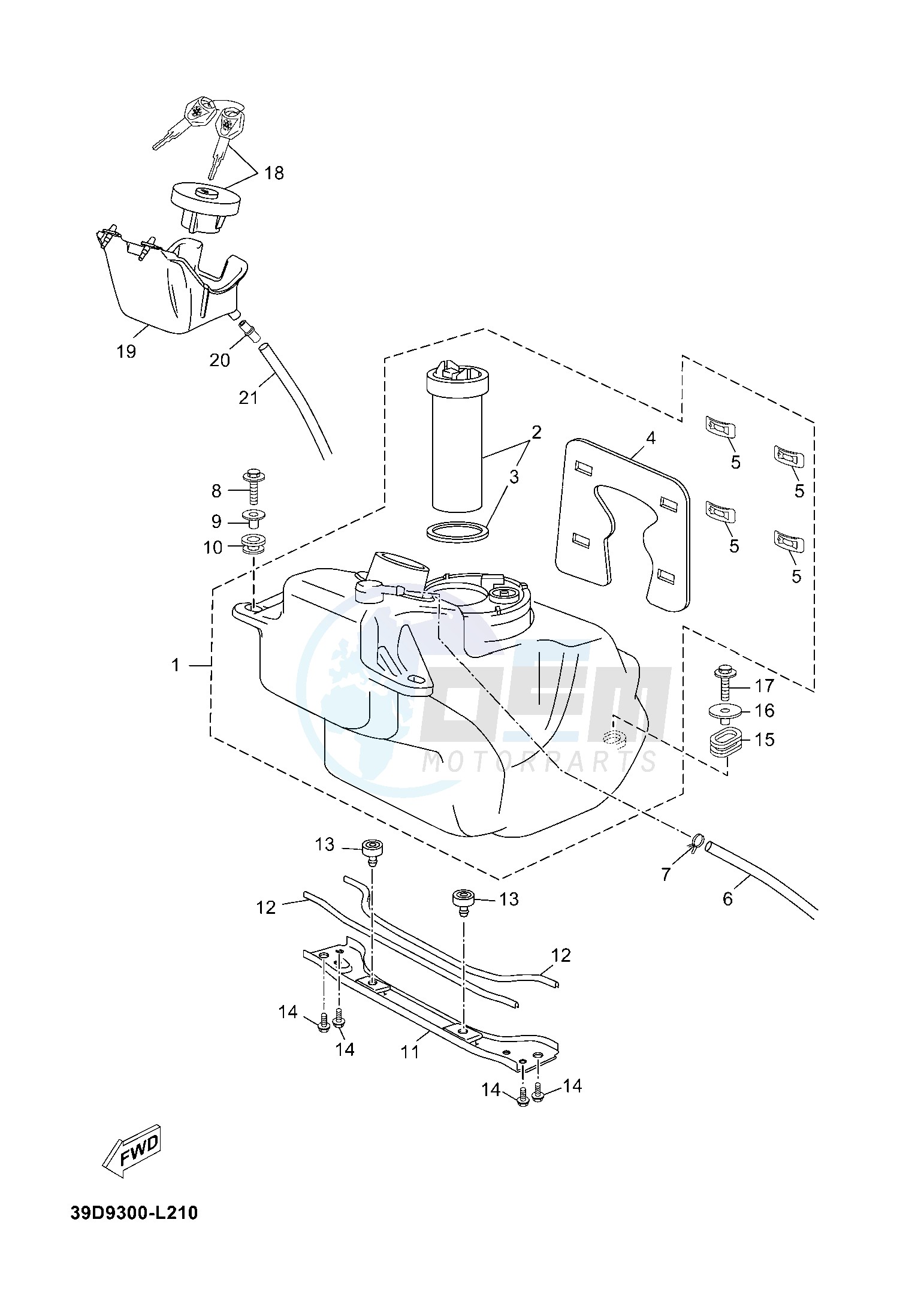 FUEL TANK image