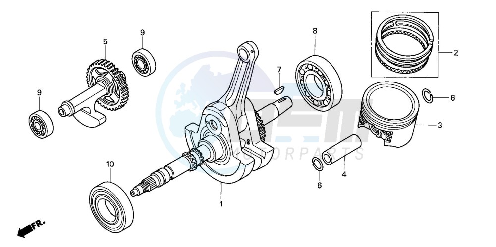 CRANK SHAFT/PISTON image