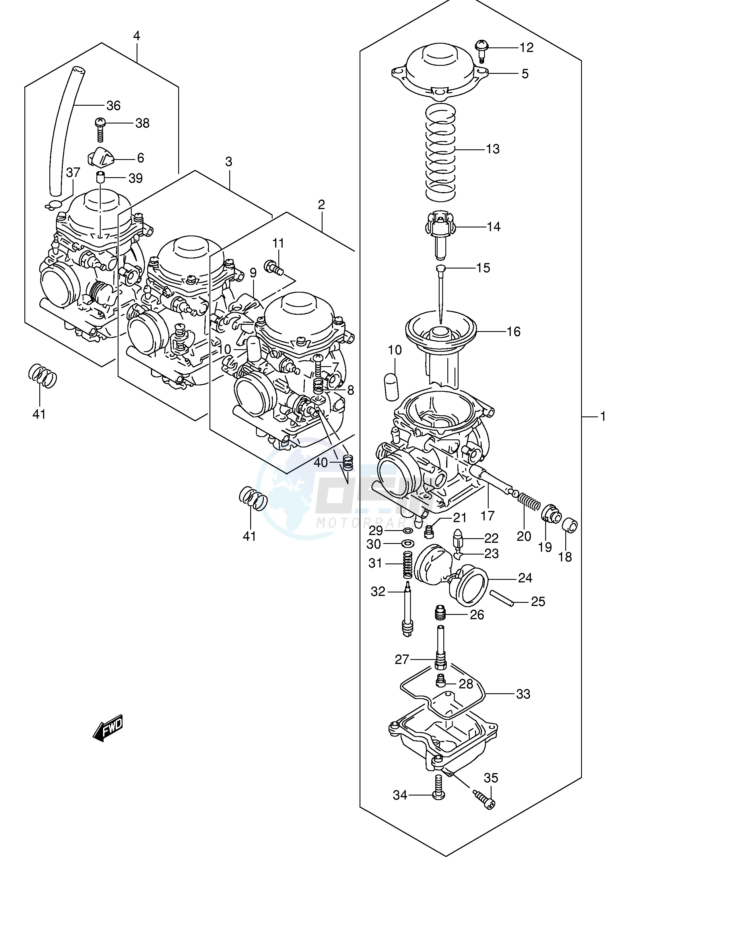 CARBURETOR (MODEL K4) image