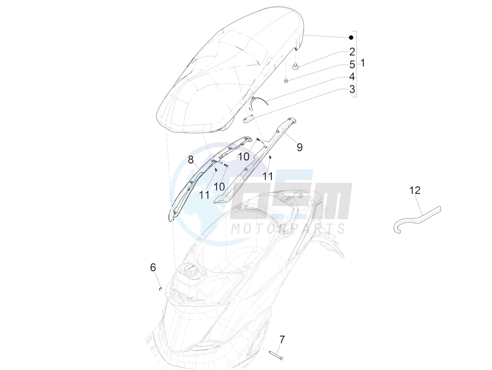 Saddle/seats image