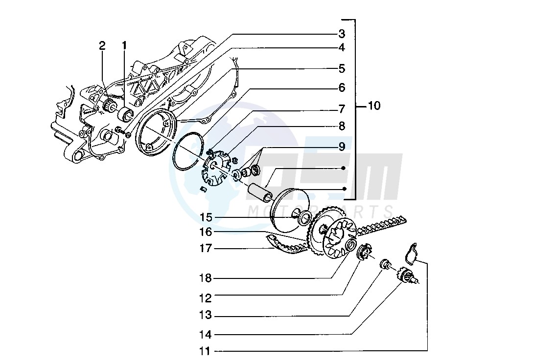 Driving pulley image