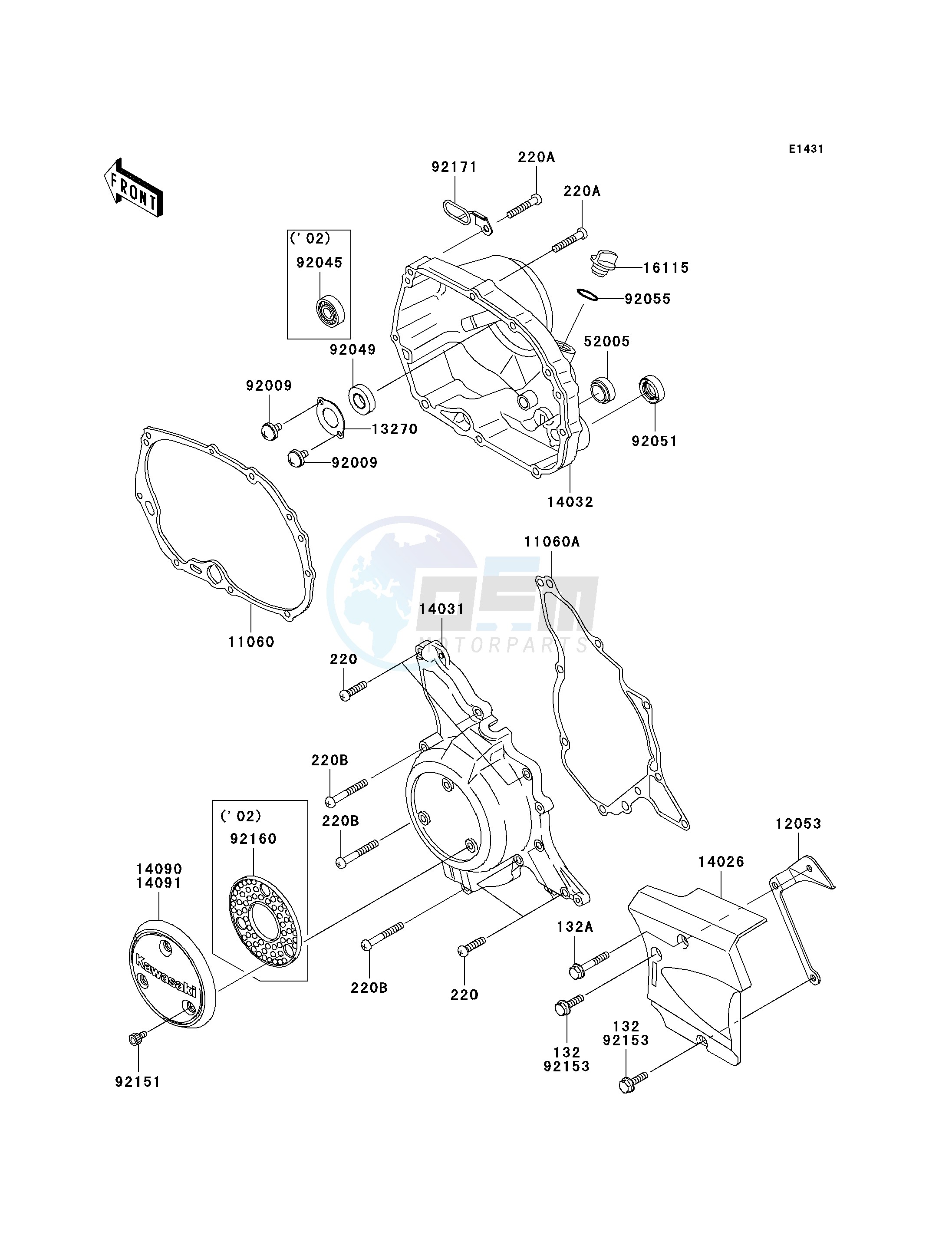 ENGINE COVER-- S- - image