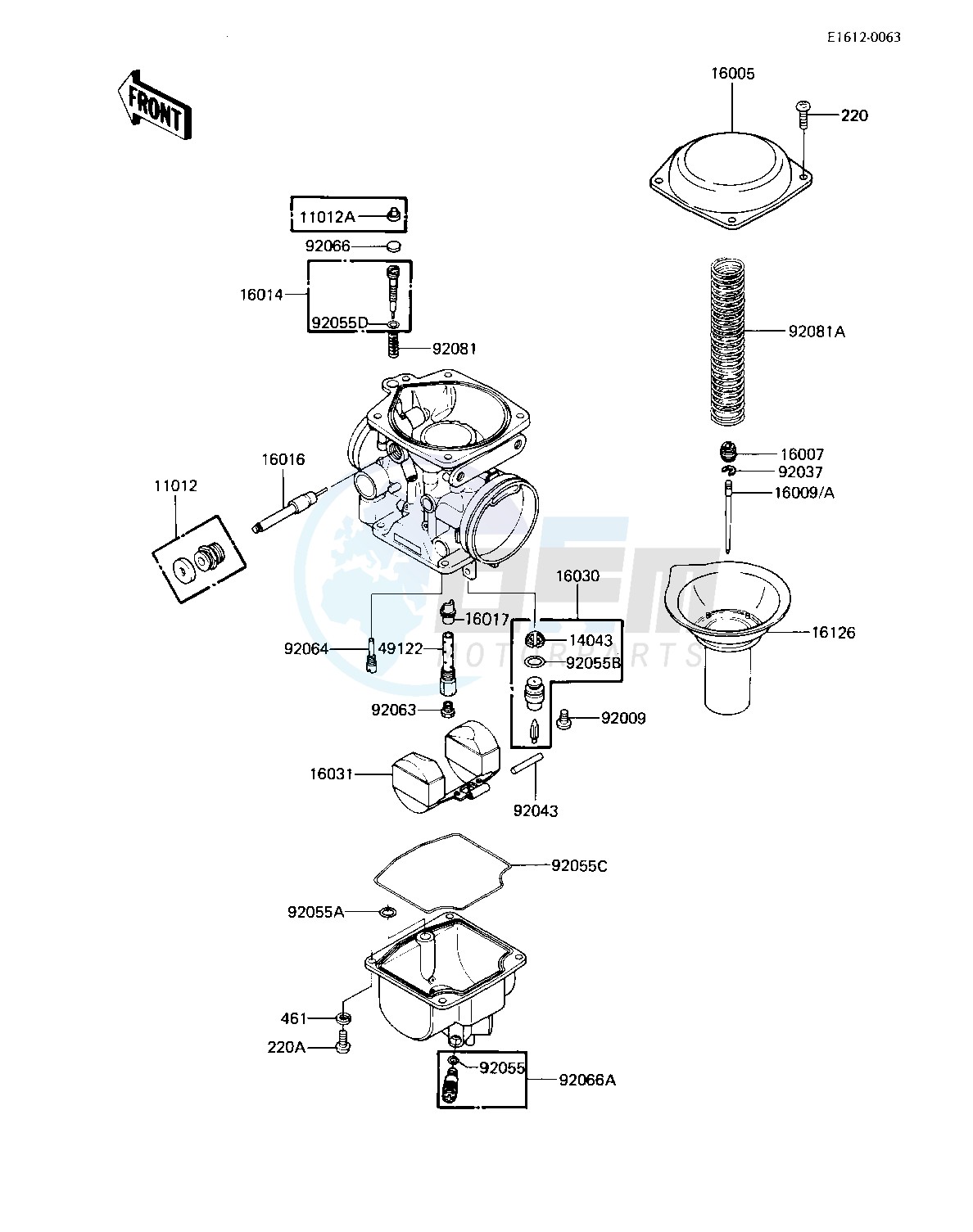 CARBURETOR PARTS image