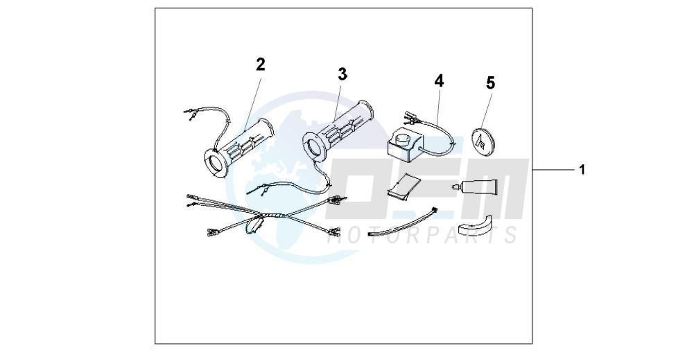 GRIP HEATER SS/ON-OF image