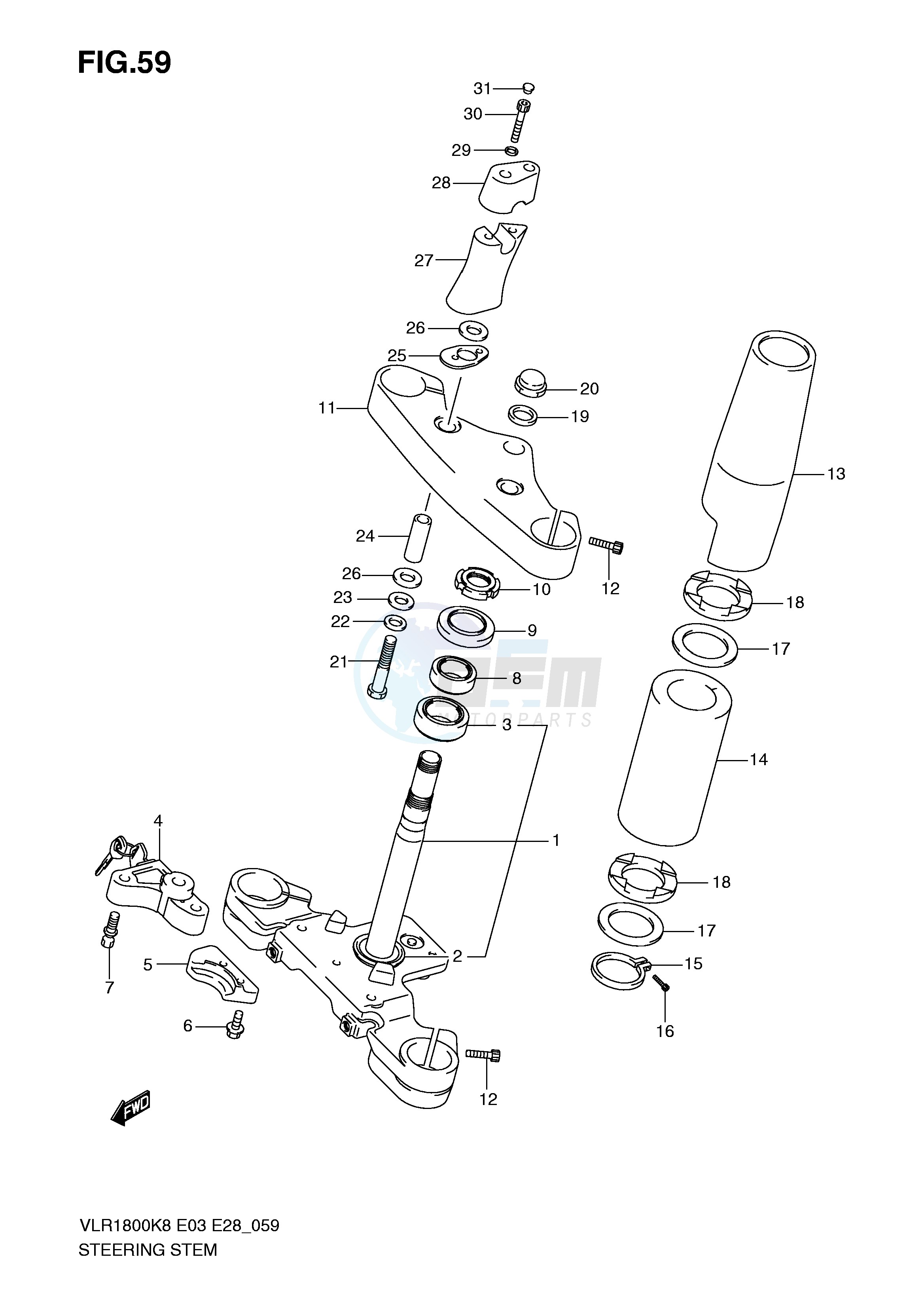 STEERING STEM image