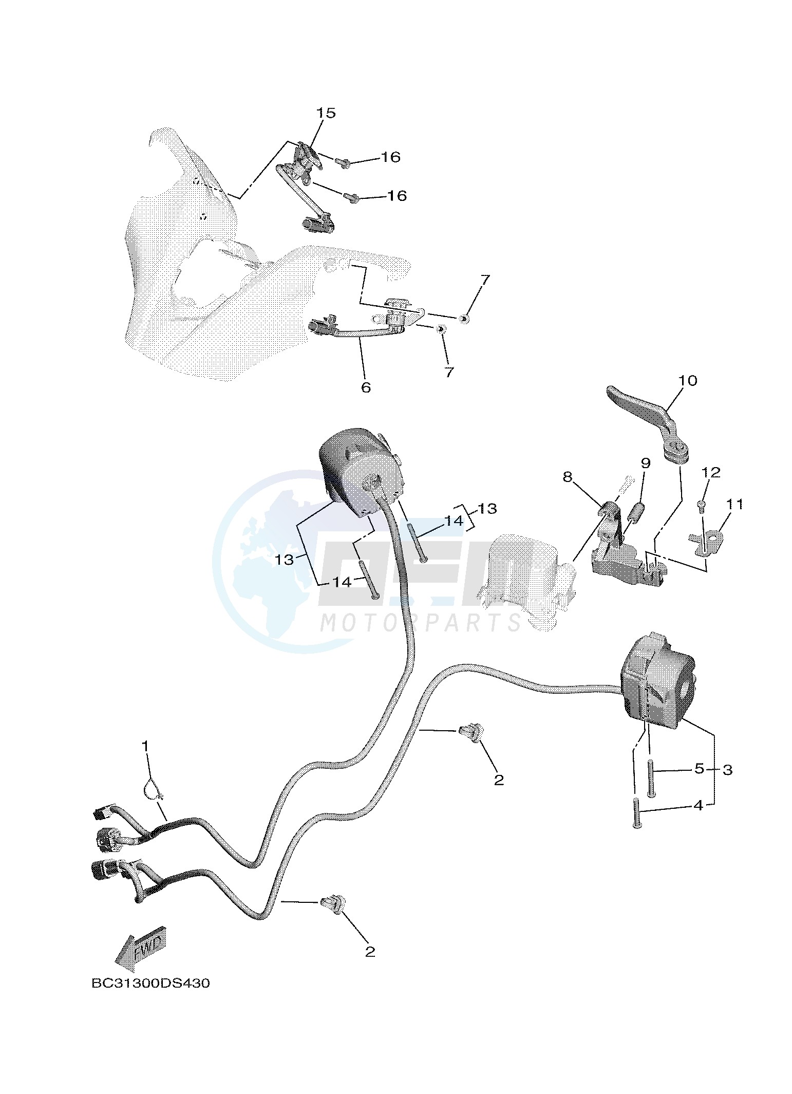 HANDLE SWITCH & LEVER image