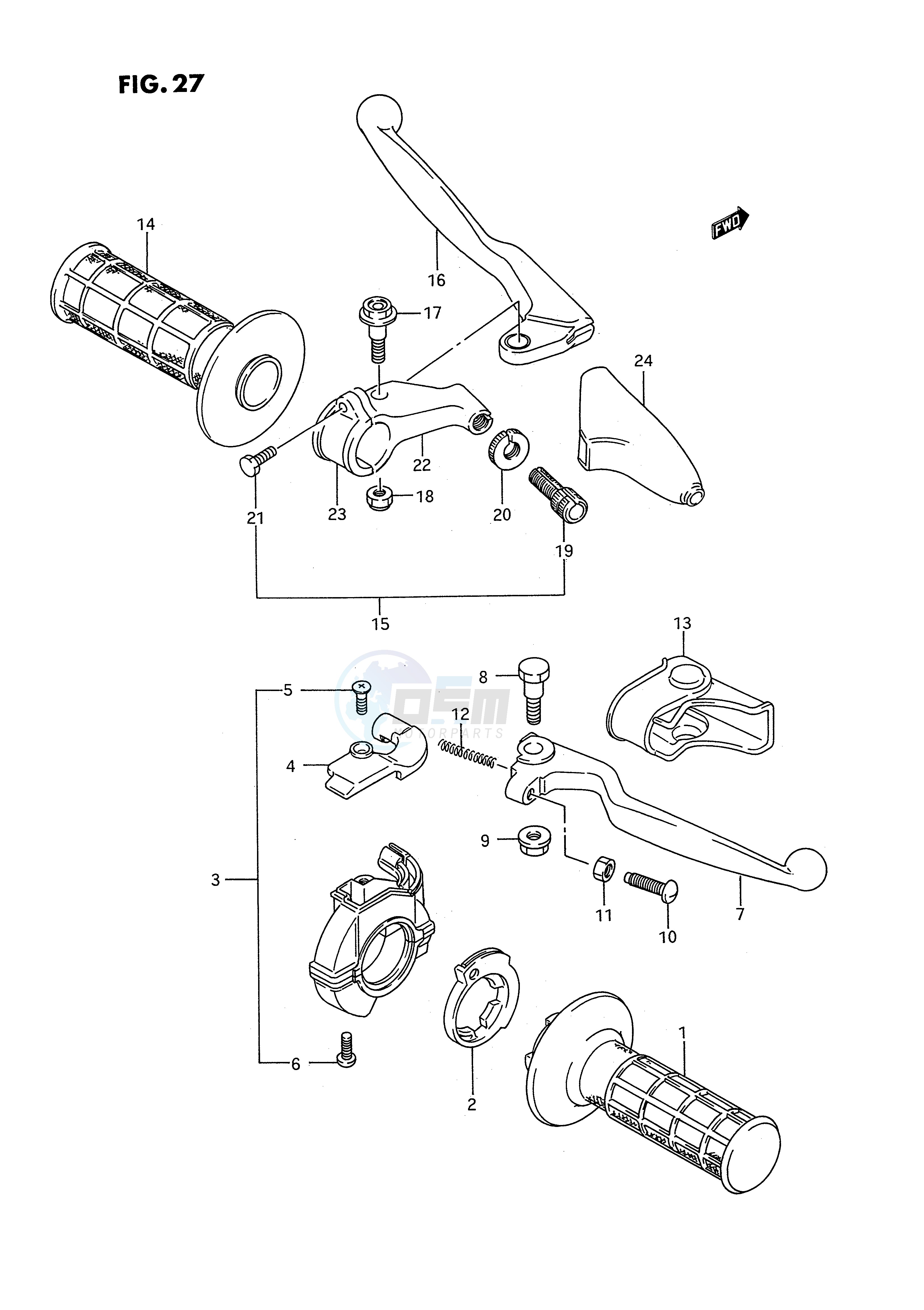 HANDLE SWITCH (N P R) blueprint