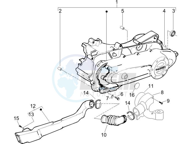 Crankcase cover - Crankcase cooling image