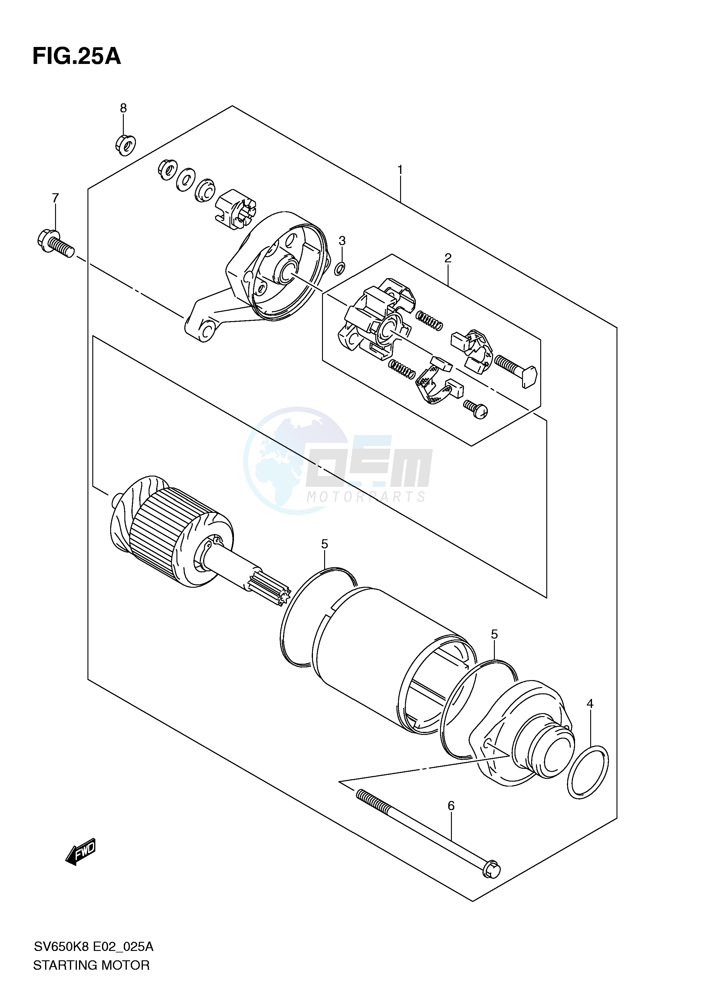 STARTING MOTOR (MODEL L0) image