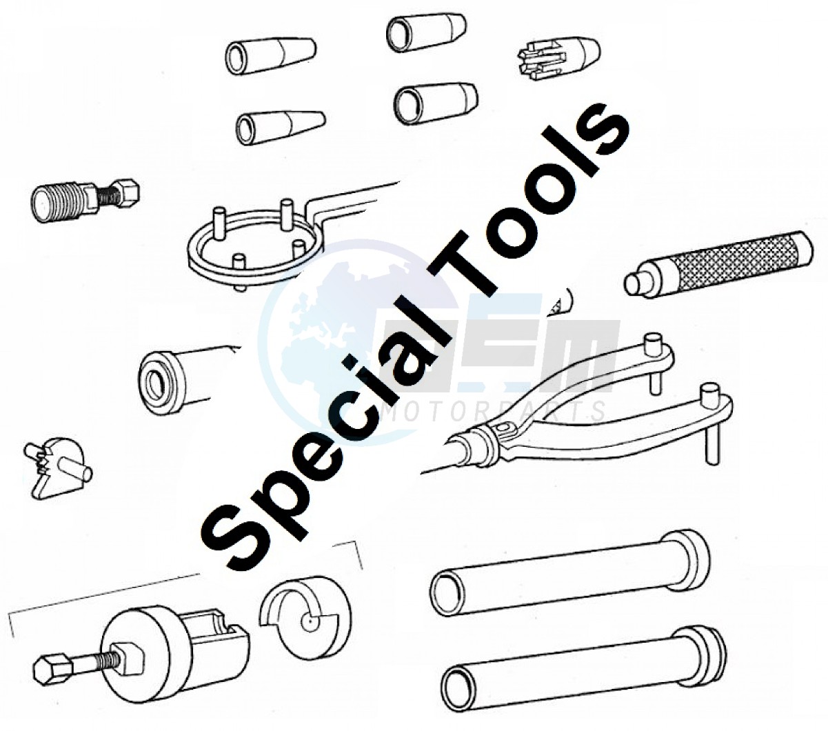 Special tools (Positions) image