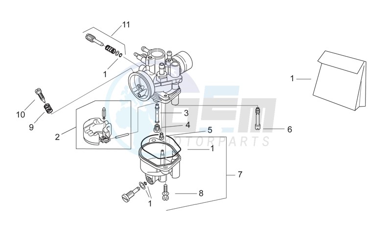 Carburettor IV blueprint