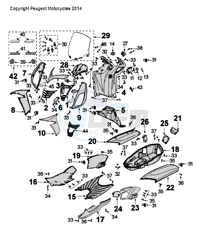 COWLING FROM VGAJ2ABAA80080175 blueprint