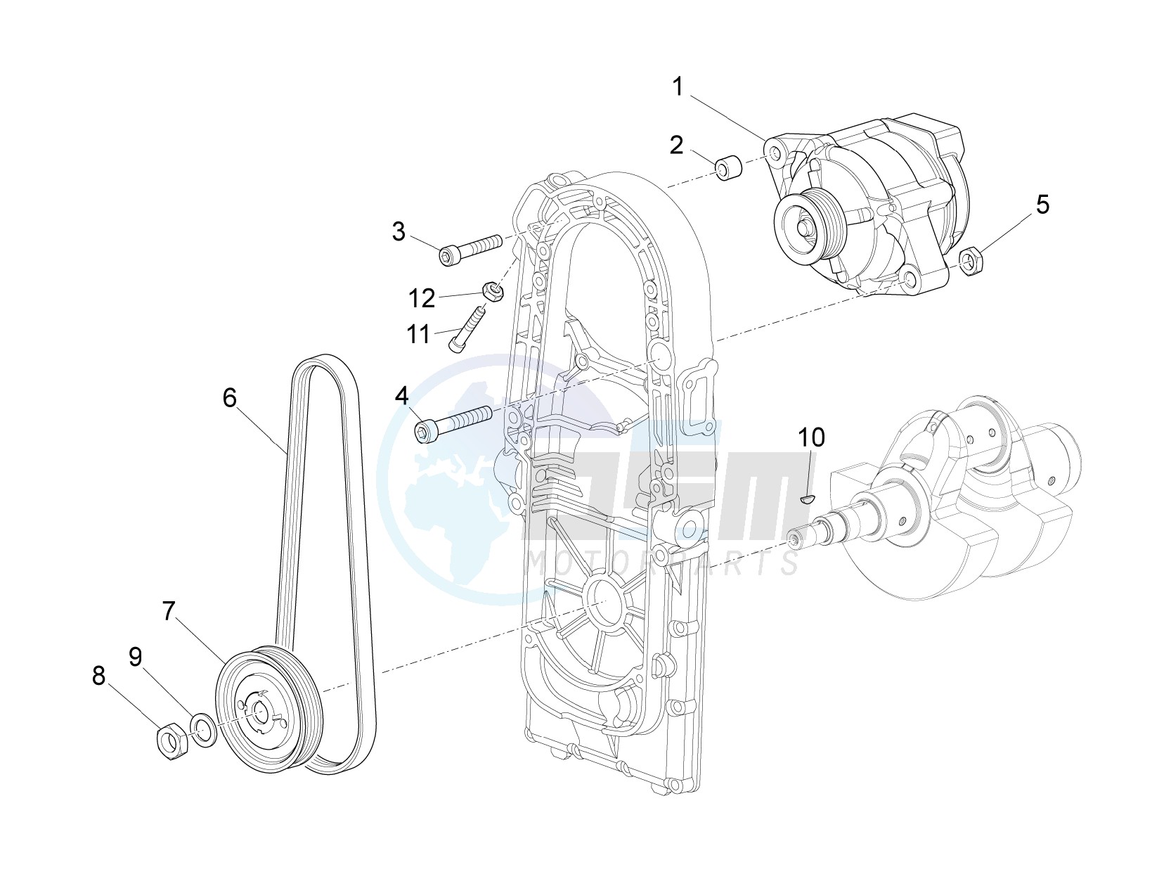 Cdi magneto assy / Ignition unit image