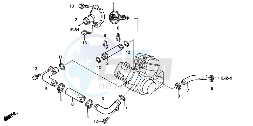 WATER HOSE blueprint